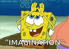 Spongebob Imagination meme